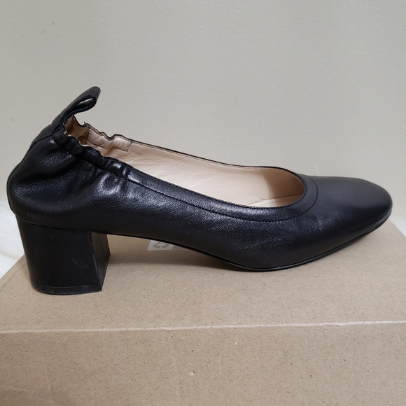 Everlane Shoes - Everlane The Day Heel Black Shoes 2" Size 7.5